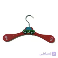 چوب لباسی چوبی طرح ماشین خال خالی