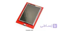 شیلد و ماژول نمایشگر لمسی 2.4 اینچ آردوینو UNO ا 2.4-inch Arduino UNO touch screen shield and module