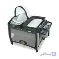 تخت و پارک گراکو مدل Rock N Grow – Orson ا Graco Rock N Grow Playard - Orson
