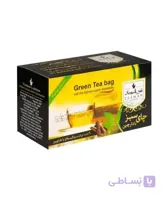 چای سبز کیسه ای طعم دار تیمن لاهیجان-کارتن 48 تایی