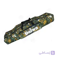 کیف لنسر ماهیگیری سه زیپ دایوا طرح استتار سبز جنگلی