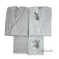 سرویس حوله پالتویی ۴ تکه تاچ مدل T-174847
