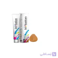 رنگ مو اینویتیشن شماره 7.54 حجم 120 میلی لیتر عسلی متوسط