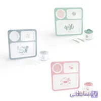 ظرف غذا چهار تکه کیکابو kikkaboo