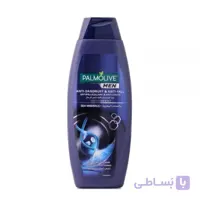 شامپو پالمو لایو ۳۸۰ml ضدشوره و ضدریزش مو مخصوص ( آقایان ) همراه با مواد معدنی دریا – Palmolive men shampoo anti dandruff & anti fall – sea minerals