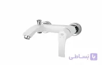 شیر دوش حمام راسان مدل لوتوس سفید