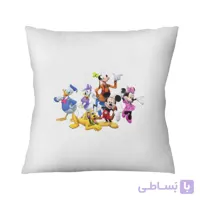 کوسن با طرح میکی موس و دوستاش کد K741
