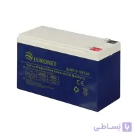 باتری 12 ولت 7 آمپر ساعت یورونت مدل EUR712