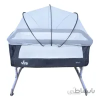 تخت کودک دلیجان مدل ویرا سایبان دار