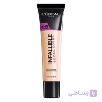 کرم پودر توتال کاور لورآل (LOREAL Infallible Total Cover Foundation)