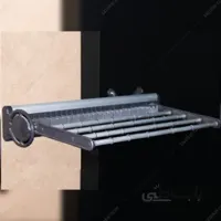 جای کمربند و کراوات دیواری ریلی سری 2 رنگ طوسی فانتونی مدل J153 ا Fantoni J153 Place the belt and wall tie