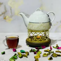 قوری وارمردارچینی شکس مدل هرمی 2500