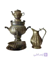 فروش سماور ذغالی آنتیک ترکدار