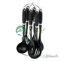 سرویس کفگیر و ملاقه مشکی عروس کد 41107