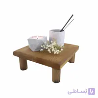 چهارپایه چوبی کوتاه (رایزر آشپزخانه)