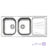 سینک استیل البرز 214 توکار
