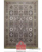 فرش ماشینی کاشان 700 شانه طرح پرتو