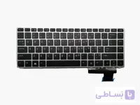 کیبورد لپ تاپ اچ پی مدل HP EliteBook Folio 9470m