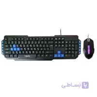 کیبورد و موس مخصوص بازی هویت KB 254CM ا HAVIT KB 254CM keyboard and mouse Gaming