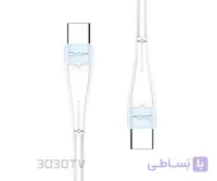 کابل شارژ تلفن همراه USB-C به USB-C دیتا پلاس مدل DP33 طول ۱ متر