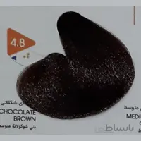رنگ مو ویتامول (Vitamol) قهوه ای شکلاتی متوسط (شماره 4/8 شکلاتی) حجم 120 میل