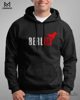 هودی خانه کاغذی طرح Berlin (نخ پنبه)