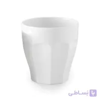 ظرف یخ چینی زرین سفید نئوکلاسیک (1 پارچه)
