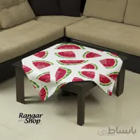 رومیزی طرح هندوانه زمینه سفید