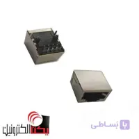 سوکت کانکتور شبکه مادگی RJ45 فلزی بزرگ