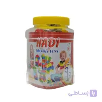 لگو سایز 1 ریز 90 قطعه شیشه ای-19387