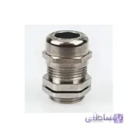 گلند فلزی برنجی با روکش نیکل با رزوه M40