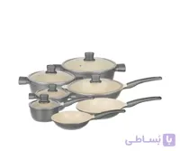 سرویس قابلمه 12 پارچه هاردستون چدن CA2130