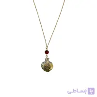 گردنبند برنجی دست ساز طرح انار مدل 27016