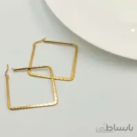 گوشواره استیل لوزی E9