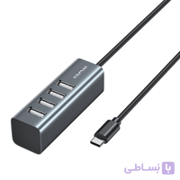 هاب 4 پورت تایپ سی اوی CL-122T