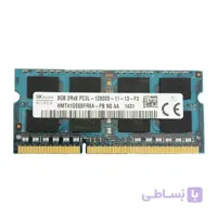 رم لپ تاپ DDR3L تک کاناله 1600 مگاهرتز CL11 اس کی هاینیکس مدل HMT41GS6BFR8A ظرفیت 8 گیگابایت