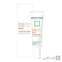 بی‌بی کرم پوست چرب درماتیپیک با SPF20 بژ طبیعی در حجم 30 میلی لیتر ا BB cream dermatypique natural beige spf20 for combination to oily skin 30ml