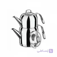 کتری و قوری کرکماز مدل استیما کد Korkmaz Steama A191 ا Korkmaz Steama A191 Teapot Set