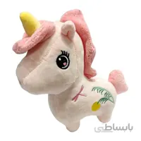 عروسک پولیشی مدل اسب تک شاخ ارتفاع 25 سانتی متر Unicorn_اسباب بازی