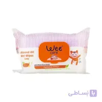 دستمال مرطوب کودک وی Wee حاوی روغن بادام