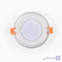 پنل 8 وات توکار دورشیشه مدل BL30 لیان نور
