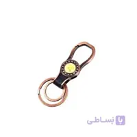 جاکلیدی کادویی دو حلقه لوگودار ماشین