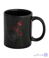 ماگ سرامیکی حرارتی طرح گل