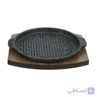 تابه نالینو مدل Fahita کد 02 سایز 20 ا Nalino Fahita 02 Grill Pan Size 20