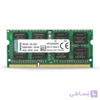 رم لپ‌تاپ 8گیگابایت kingston نسل DDR3 باس1333