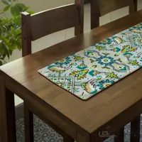 رانر طرح ماهی دَرهَم خاکستری سایز 35 در 135 برند پرووال