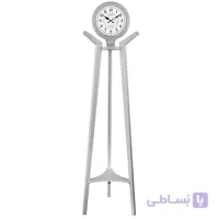ساعت ایستاده و سه پایه چوبی لوتوس مدل 128 طوسی