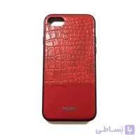 کاور گوشی طرح چرم رنگ قرمز مناسب Iphone 7/8 برند Hojar