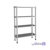 قفسه استیل امپرو چهار طبقه - EMP.D.2.46152-16-4-D