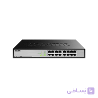 سوییچ 16 پورت 10,100 مگابیت دی لینک مدل DES-1016D